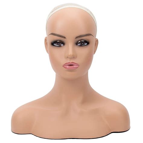 wig mannequin head and stand|mannequin head for wig styling.